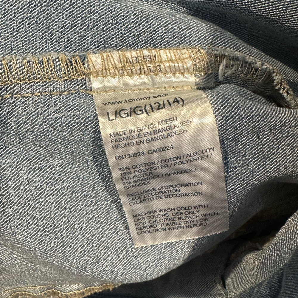 Tommy Hilfiger Light Blue Jean Jacket - Picture 7 of 7